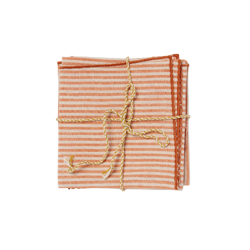 Conjunto de 2 Guardanapos — Rayures Pumpkin