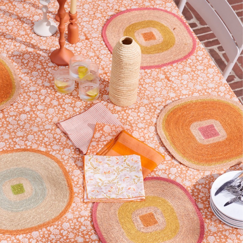 Conjunto de dois guardanapos Rayures Pumpkin da seleção Maria Garden at Home — 5